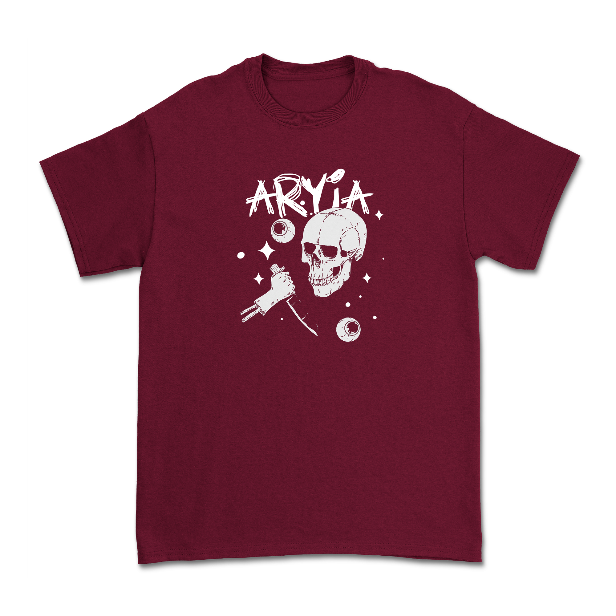 Aryia - Skull Knife T-Shirt Hoodie, Sweatshirt | CoreVibeTees.com