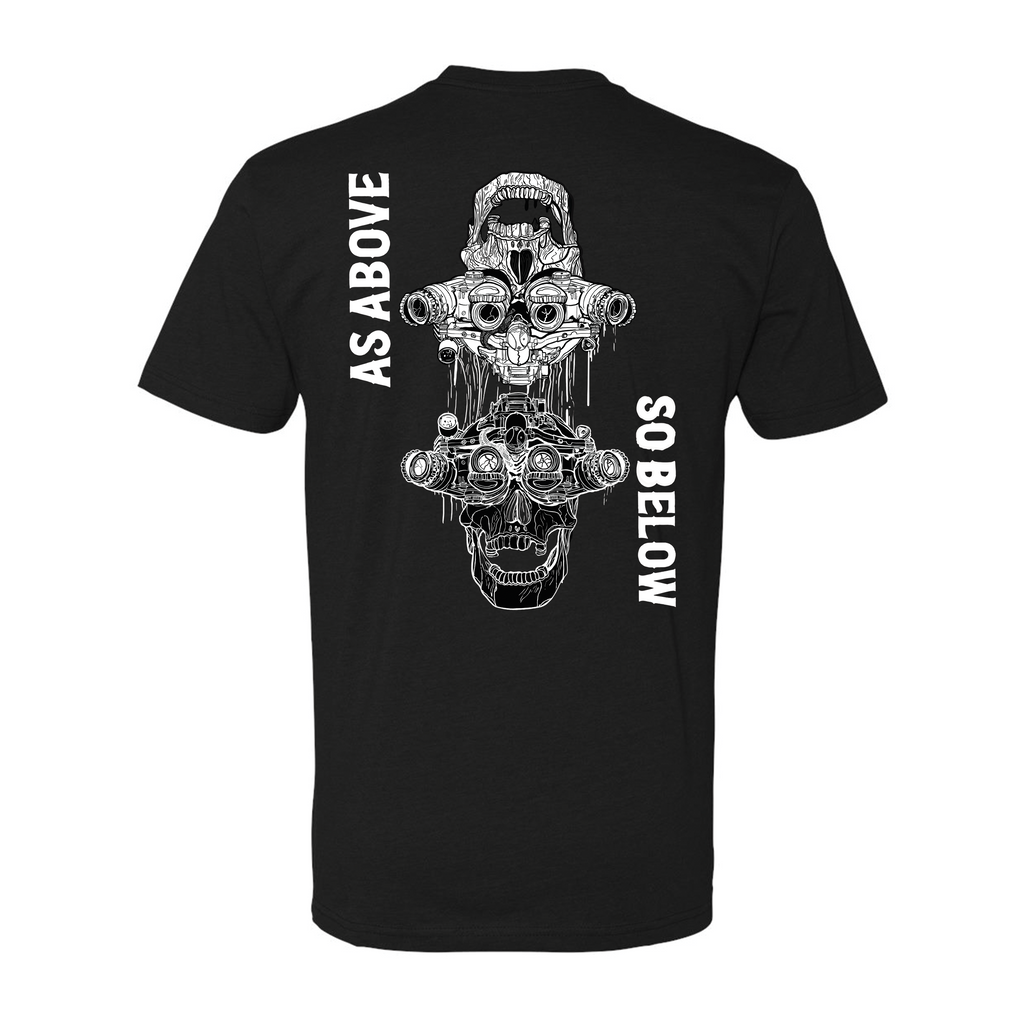 As Above Tee Hoodie, Sweatshirt | CoreVibeTees.com (Image 1)