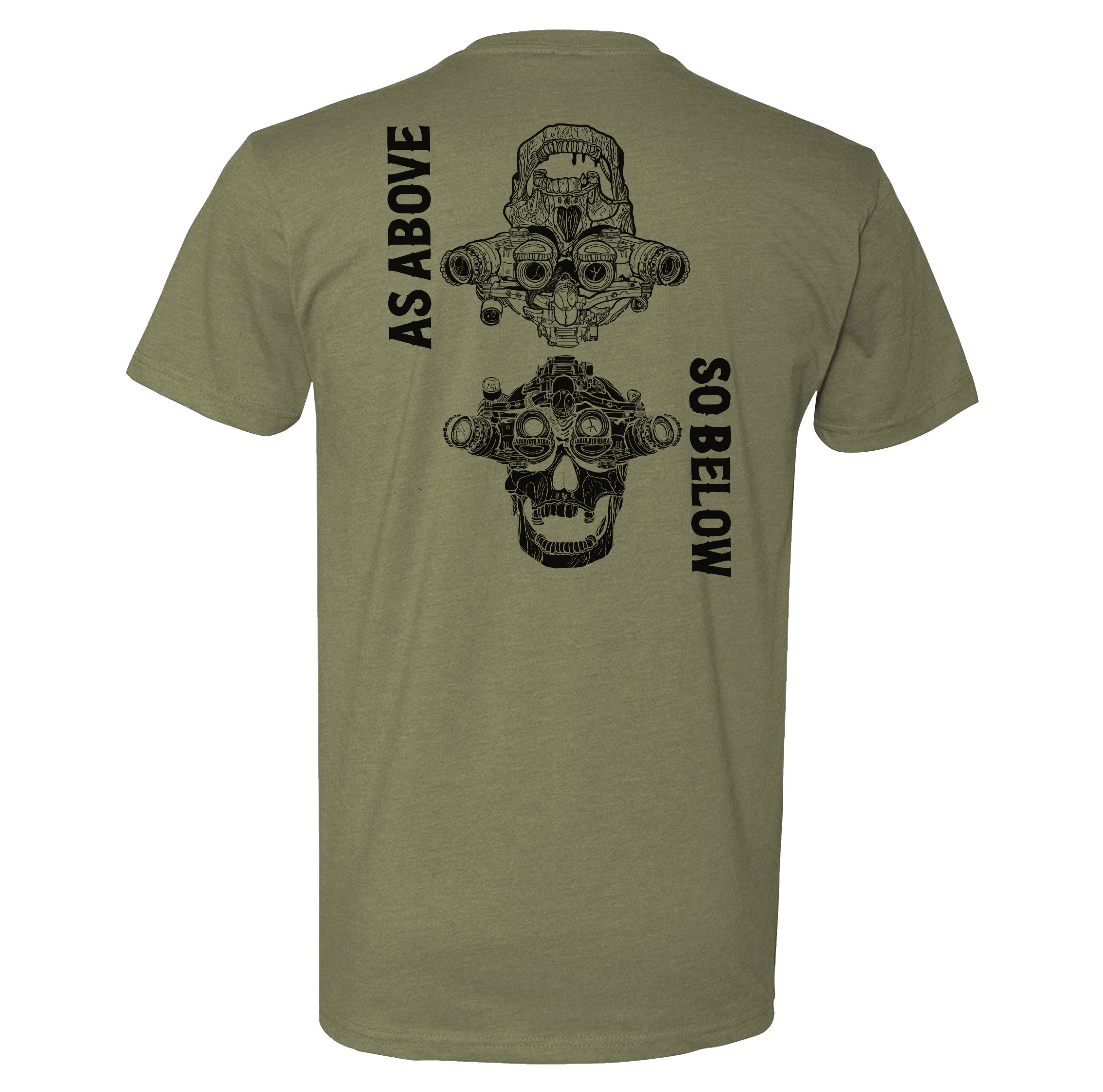 As Above Tee Hoodie, Sweatshirt | CoreVibeTees.com (Image 2)