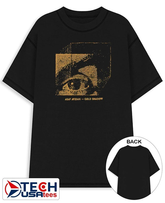 Asaf Avidan Gold Shadow eye shirt