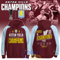Aston Villa Europa League Champions 2025-26 Hoodie