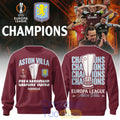 Aston Villa Europa League Champions 2026 Sweatshirt
