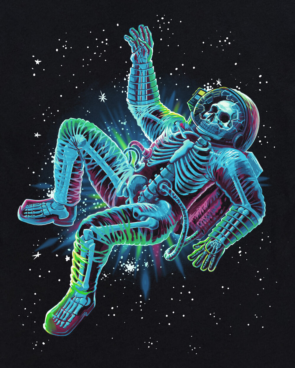 Astral Bones Glow-in-the-Dark Tee