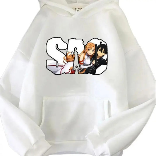 Asuna Kirito Sao Sword Art Online Anime Art Unisex Hoodie Sweatshirt, Hoodie, Comfort Colors Sweatshirt, Hoodie, Comfort Colors
