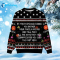 At The Festivus Dinner Ugly Christmas Sweater