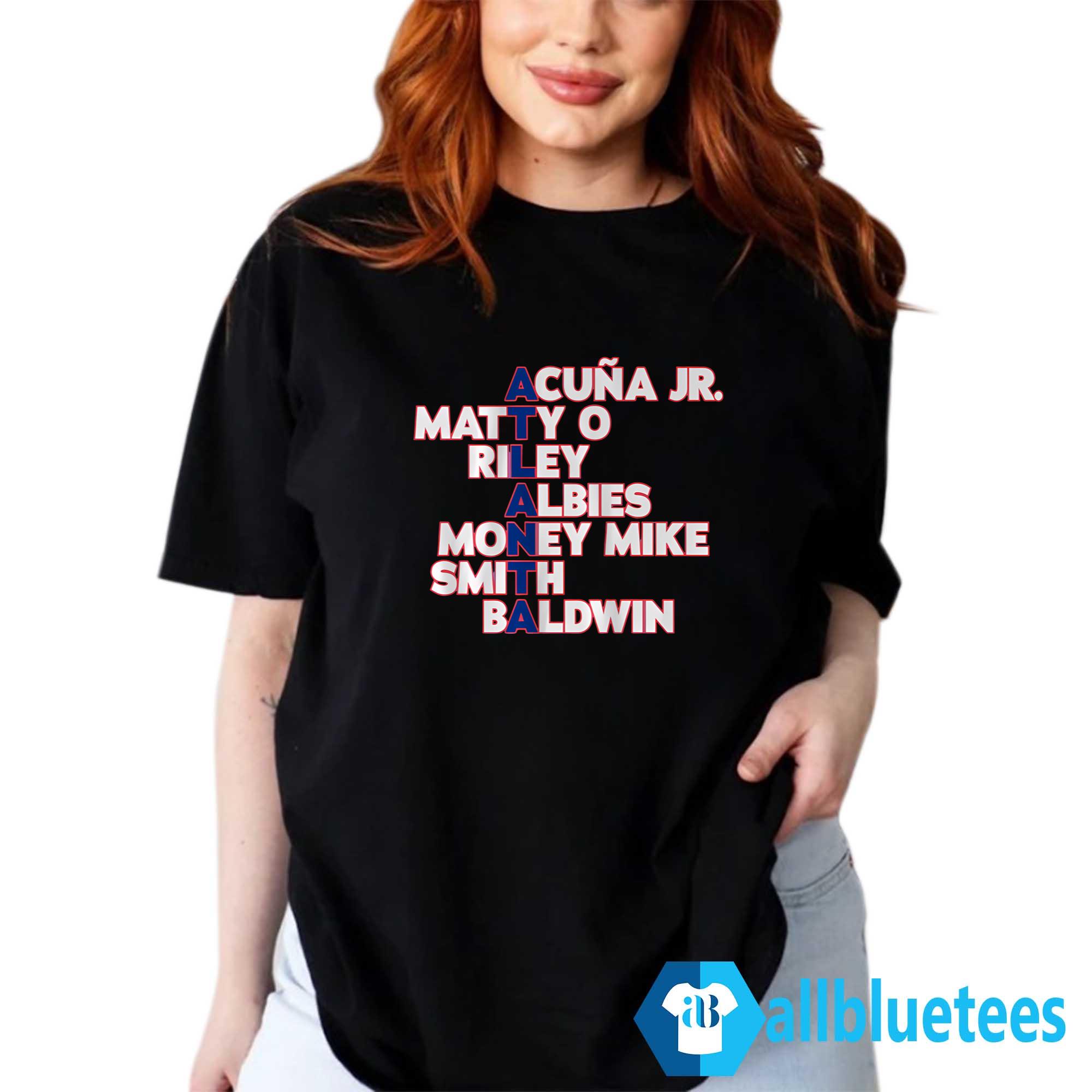 Atlanta Acuna Matty O Riley Albies Shirt