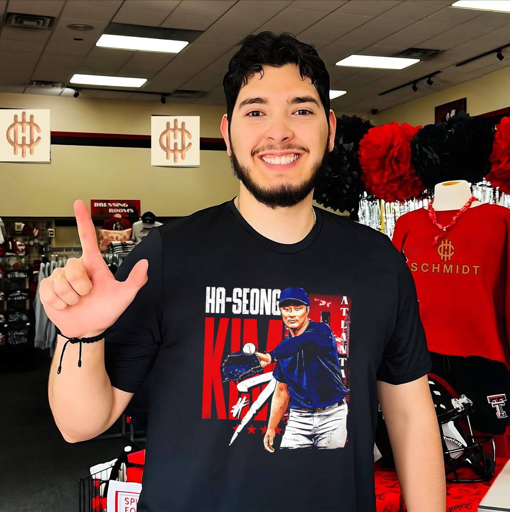Atlanta Braves Ha Seong Kim illustration shirt