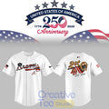 Atlanta Braves USA 250 Anniversary Special Jersey