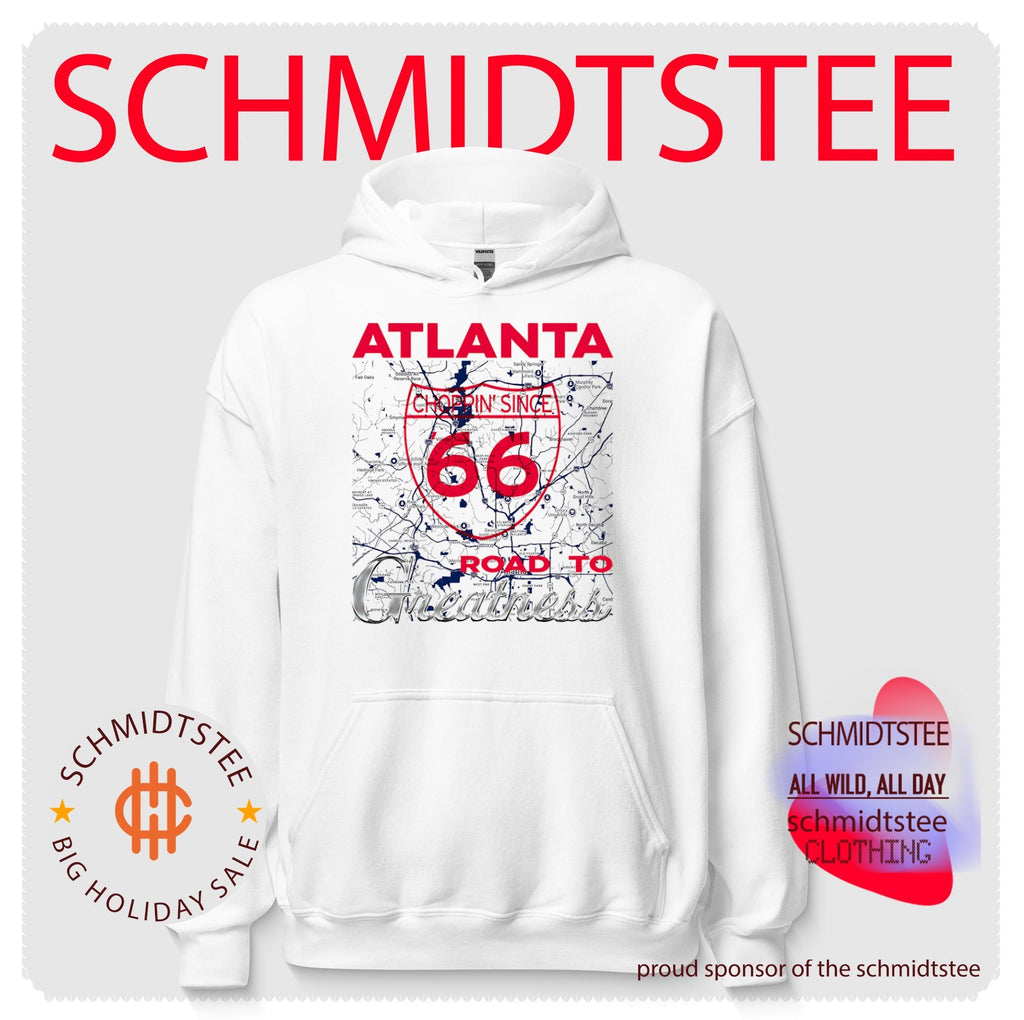 Atlanta Choppin’ Since 66 Road to Greatness map baseball shirt