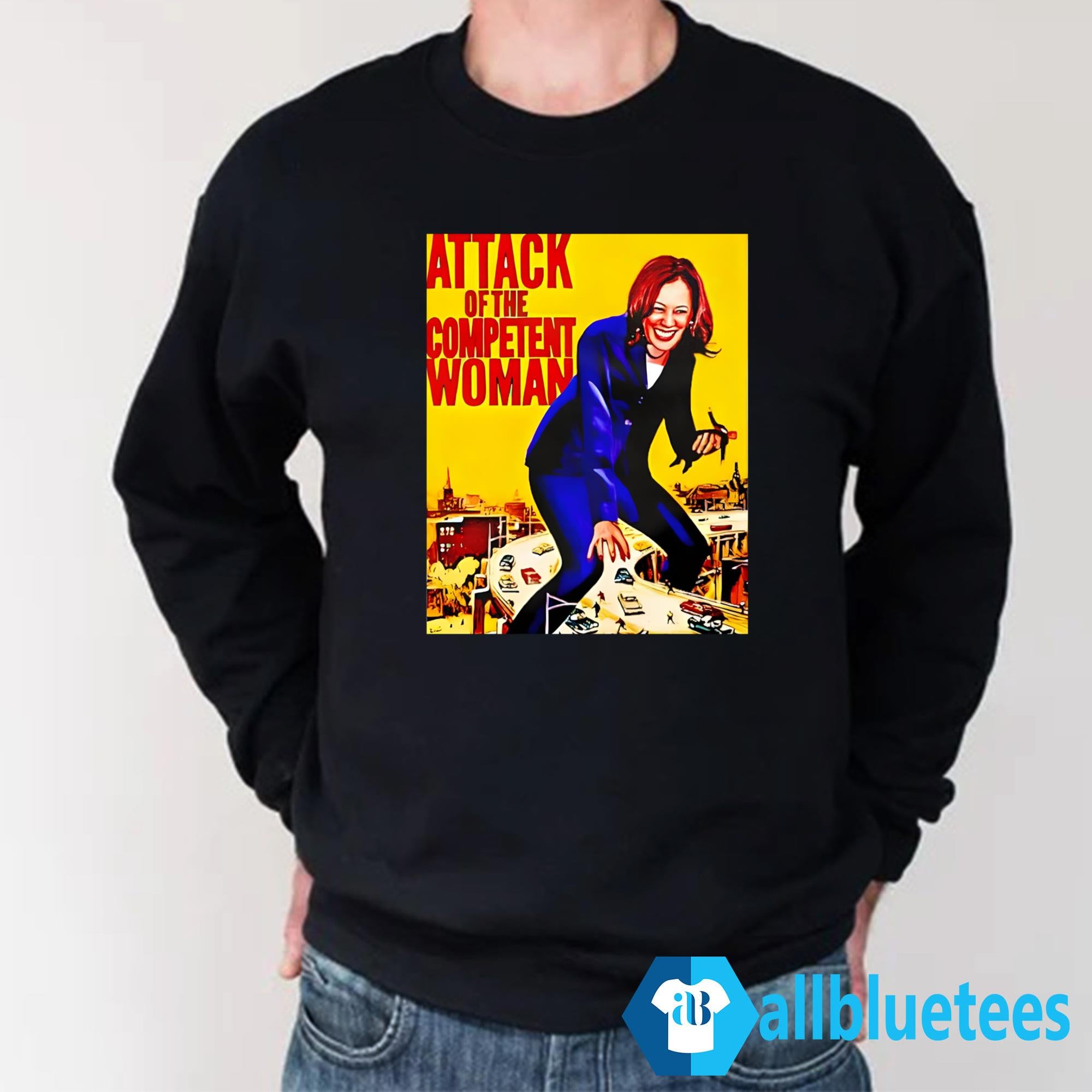 Attack Of The Competent Woman Kamala Harris Shirt