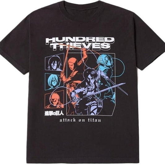 Attack on Titan 3 Titans Anime Manga T-Shirt