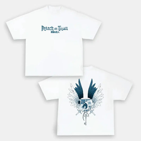 Attack on Titan Double-Sided Soft Cotton Tee - Ultimate Comfort for Anime Lovers
