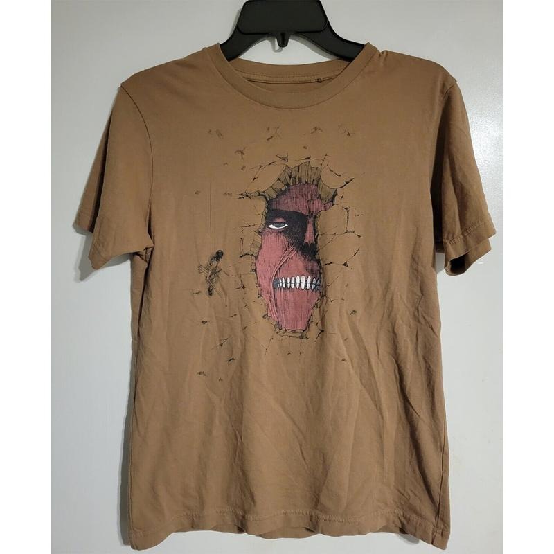 Attack on Titan Wall Titan Mikasa Anime Manga T Shirt