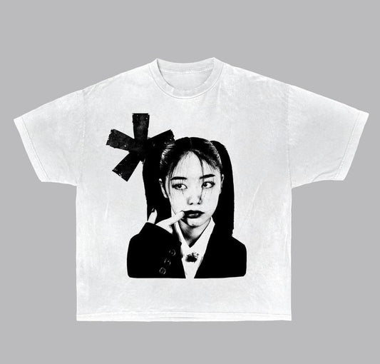 Attitude Tee, graphic, men, women, unisex, y2k, fashion, streetwear, 100% cotton, screen print, crew neck, short sleeve, t-shirt Top Womenswear