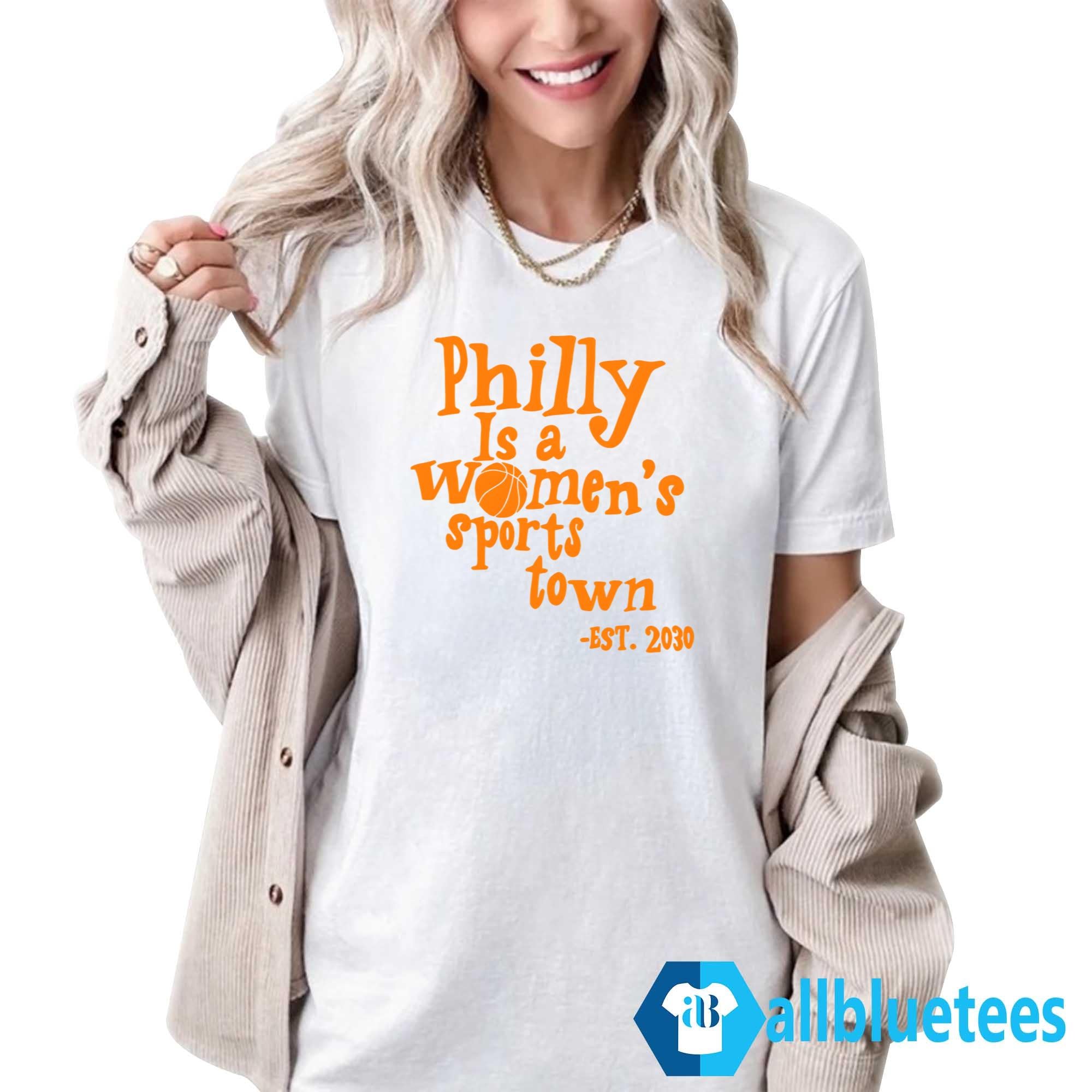 Aubrey Plaza Philly Is A Women’s Sports Town Shirt
