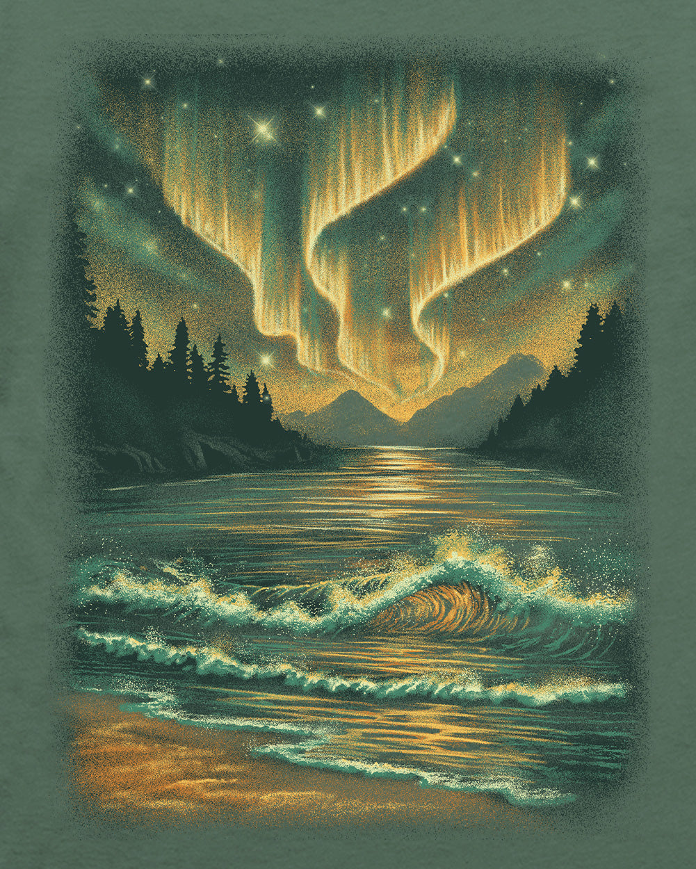 Aurora Lake Tee