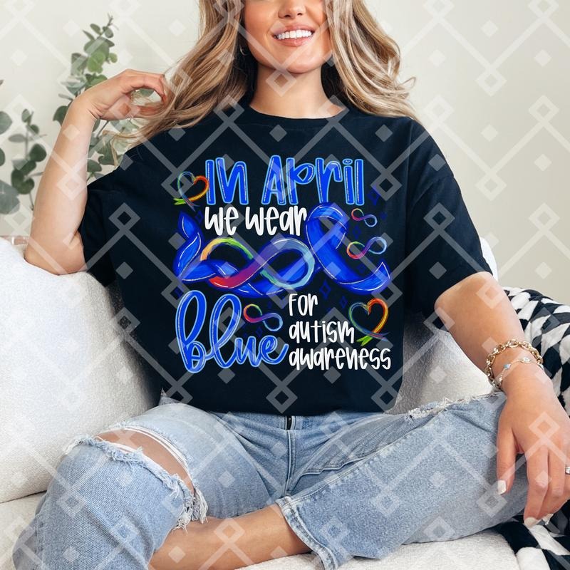 Autism Awareness WHITE INK DTF Transfers - THIS IS NOT A SHIRT Hoodie, Sweatshirt | CoreVibeTees.com