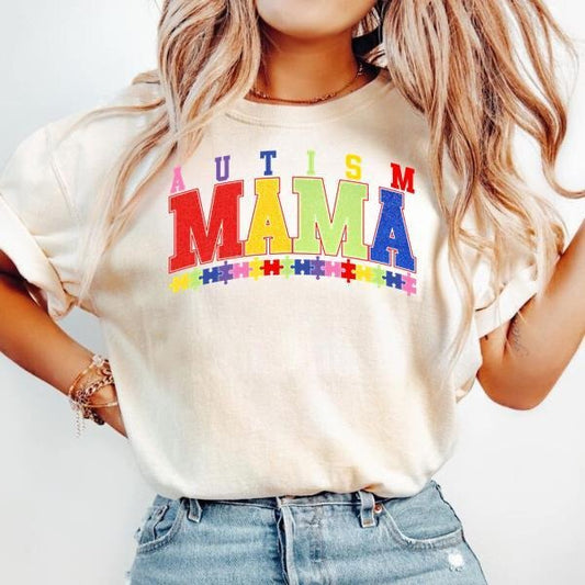 Autism Mama T-Shirt, Autism T-Shirt, Autism Awareness T-Shirt, Autism Mom T-Shirt, Autism Advocate T-Shirt