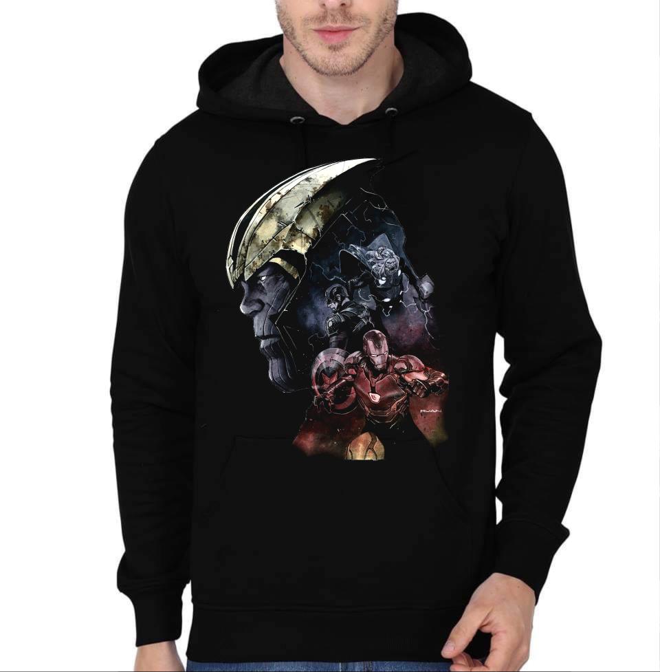 Avengers Black Hoodie T-Shirts, Sweatshirt | CoreVibeTees.com