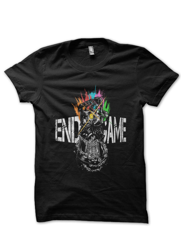 Avengers Endgame Black Half Sleeve T-Shirt Hoodie, Sweatshirt | CoreVibeTees.com