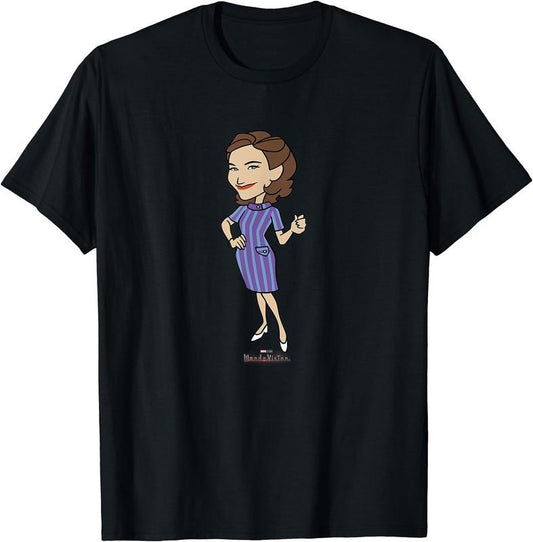 Avengers Wandavision Agatha Harkness Simple Retro Portrait TShirt