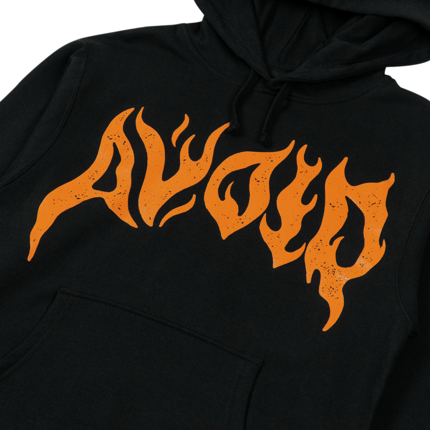 AVOID - Flame Skull Hoodie T-Shirts, Sweatshirt | CoreVibeTees.com (Image 4)
