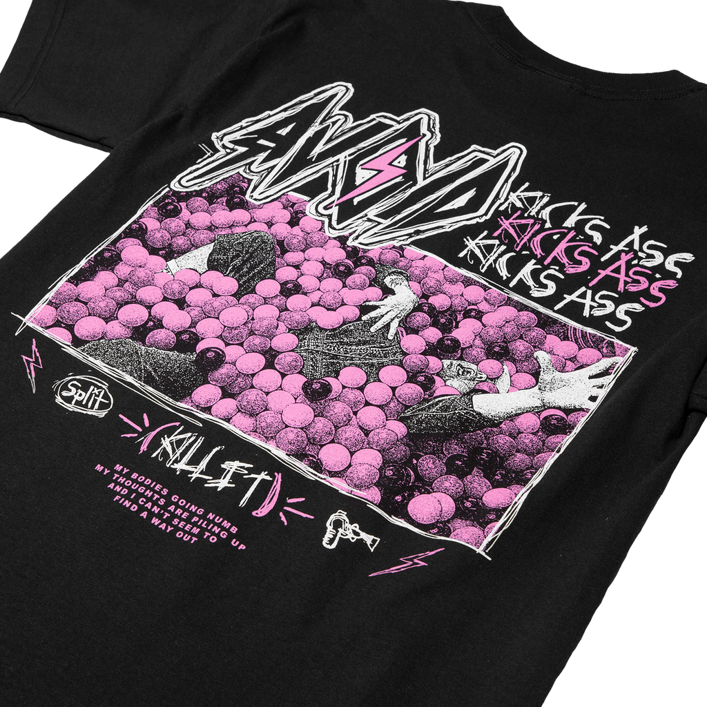 AVOID - Split (Kill It) Tee Hoodie, Sweatshirt | CoreVibeTees.com (Image 3)