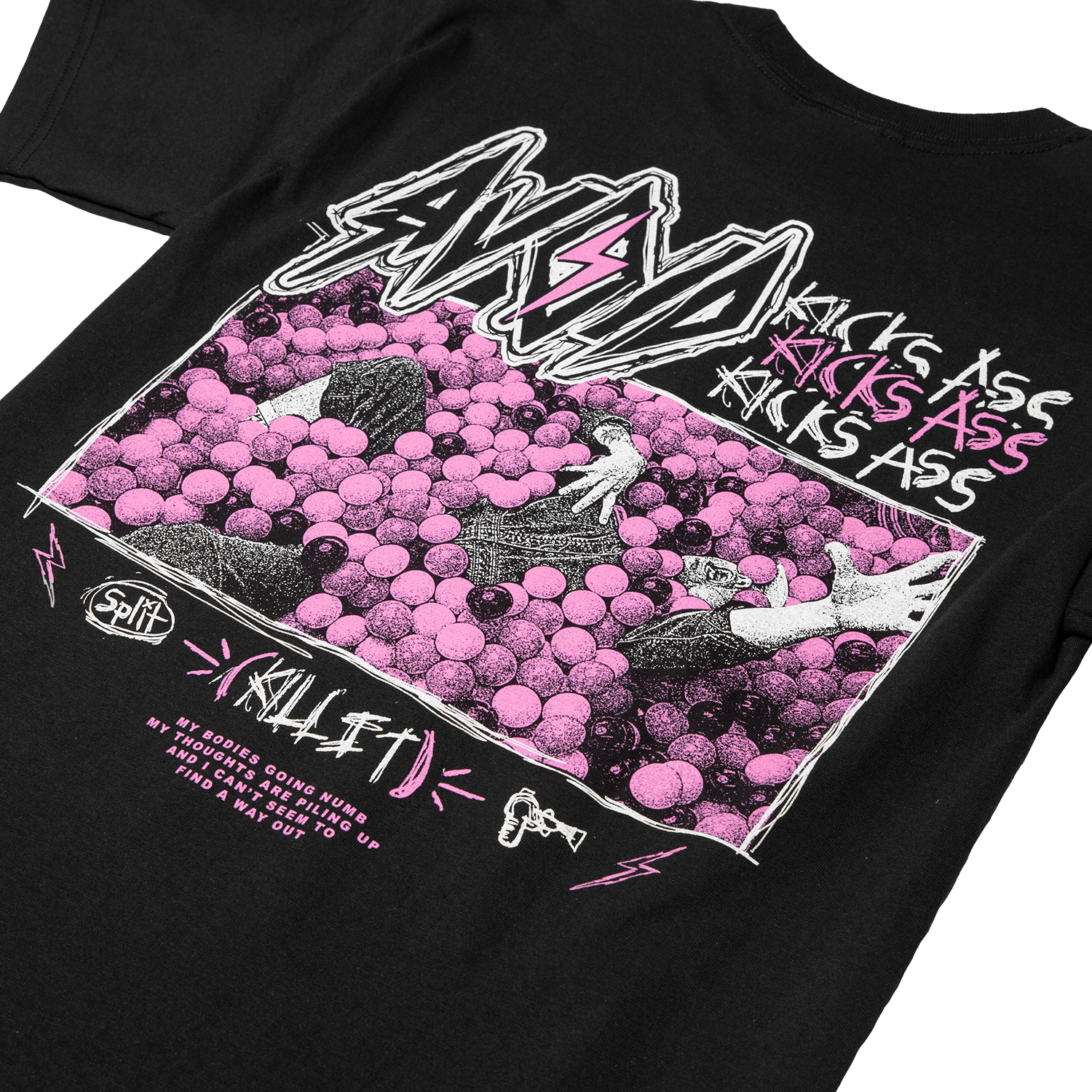 AVOID - Split (Kill It) Tee Hoodie, Sweatshirt | CoreVibeTees.com (Image 3)