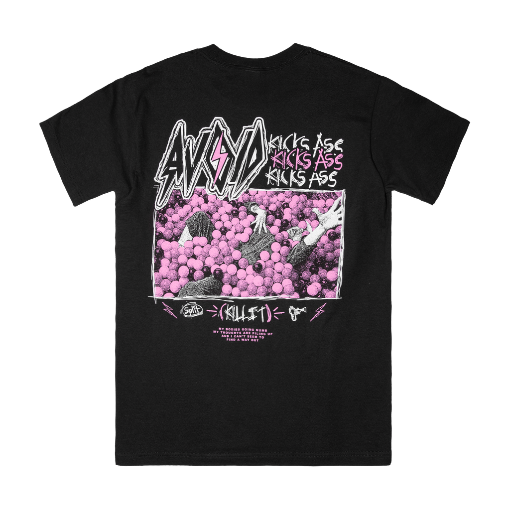 AVOID - Split (Kill It) Tee Hoodie, Sweatshirt | CoreVibeTees.com (Image 2)