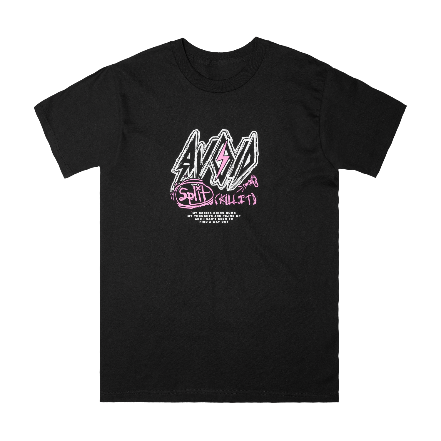 AVOID - Split (Kill It) Tee Hoodie, Sweatshirt | CoreVibeTees.com (Image 1)