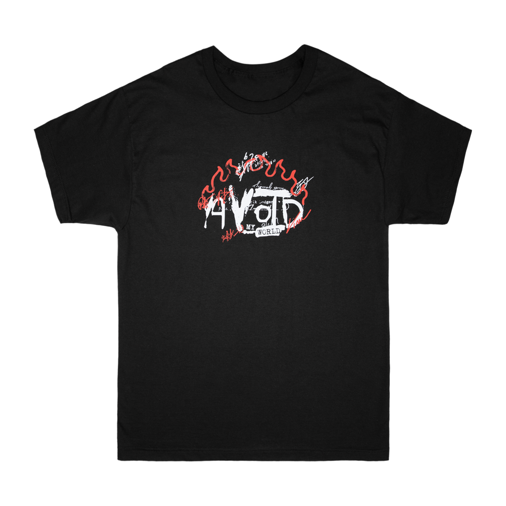 AVOID - My World Tee Hoodie, Sweatshirt | CoreVibeTees.com (Image 1)