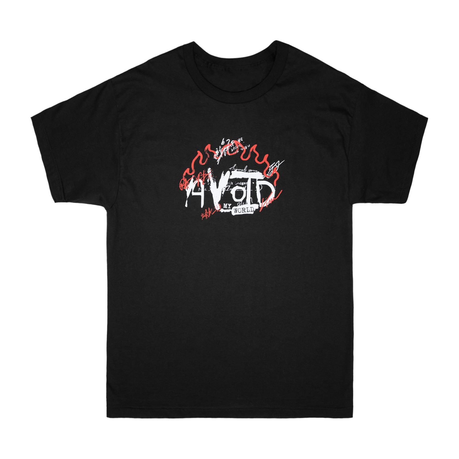 AVOID - My World Tee Hoodie, Sweatshirt | CoreVibeTees.com (Image 1)