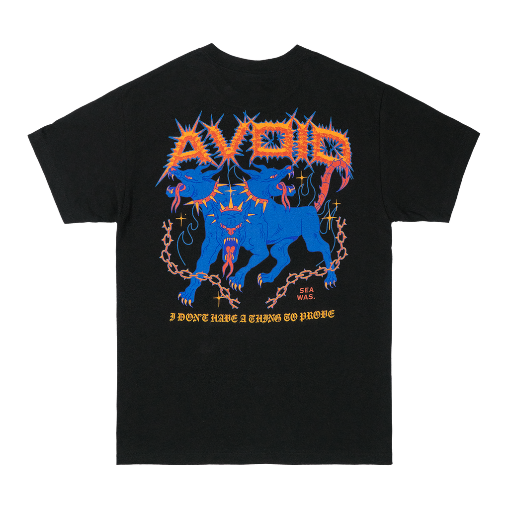 AVOID - Three Headed Dog Tee Hoodie, Sweatshirt | CoreVibeTees.com (Image 2)