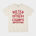 IU Women's Basketball 1983 Big Ten Title Heavyweight Tee Hoodie, Sweatshirt | CoreVibeTees.com