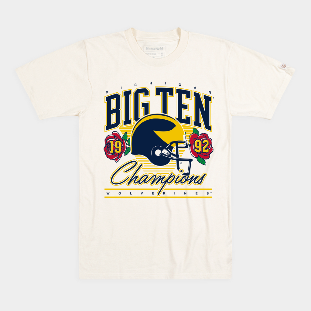 Michigan 1992 Big Ten Conference Champions Tee Hoodie, Sweatshirt | CoreVibeTees.com