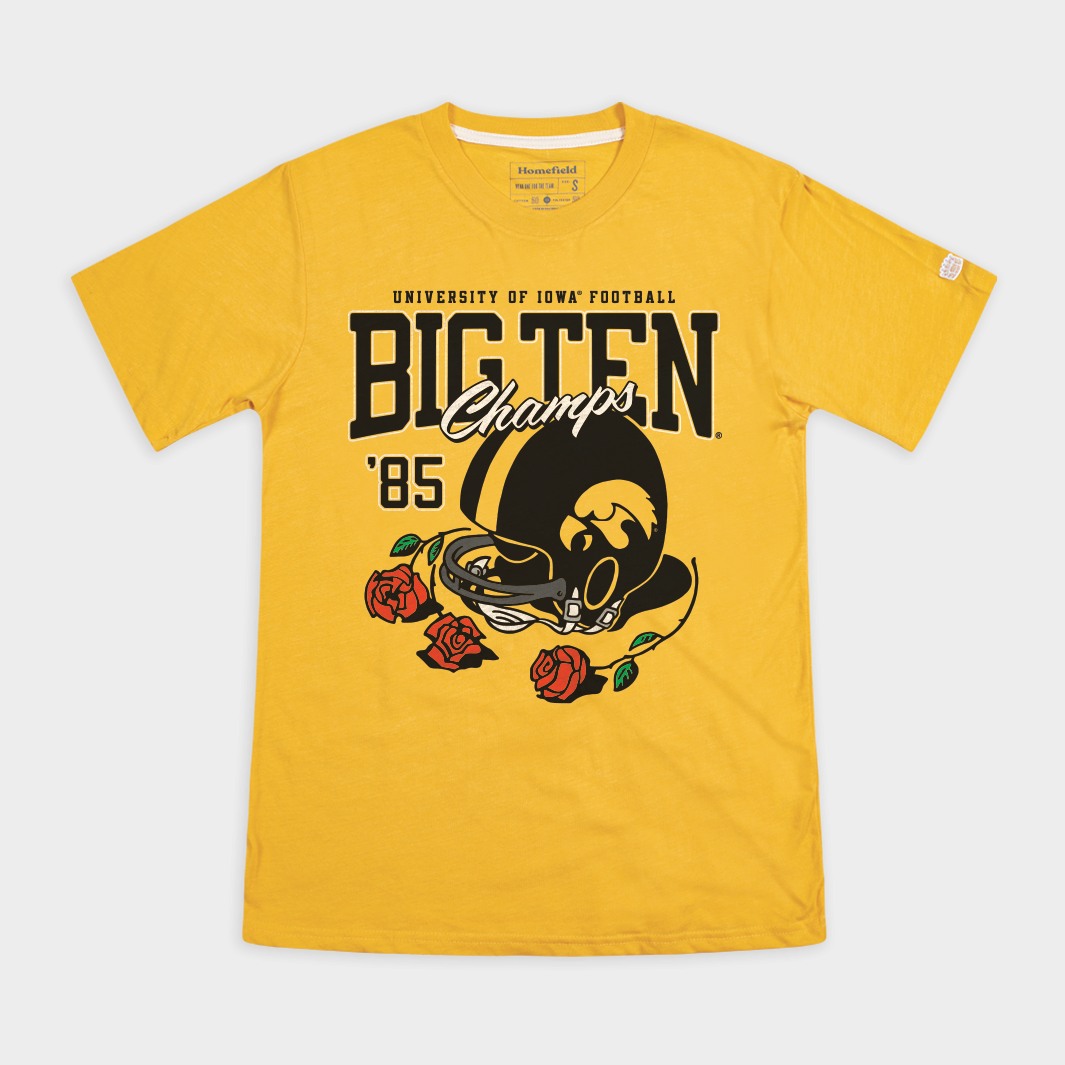 Iowa Football 1985 Big Ten Champions Tee Style001 Hoodie, Sweatshirt | CoreVibeTees.com