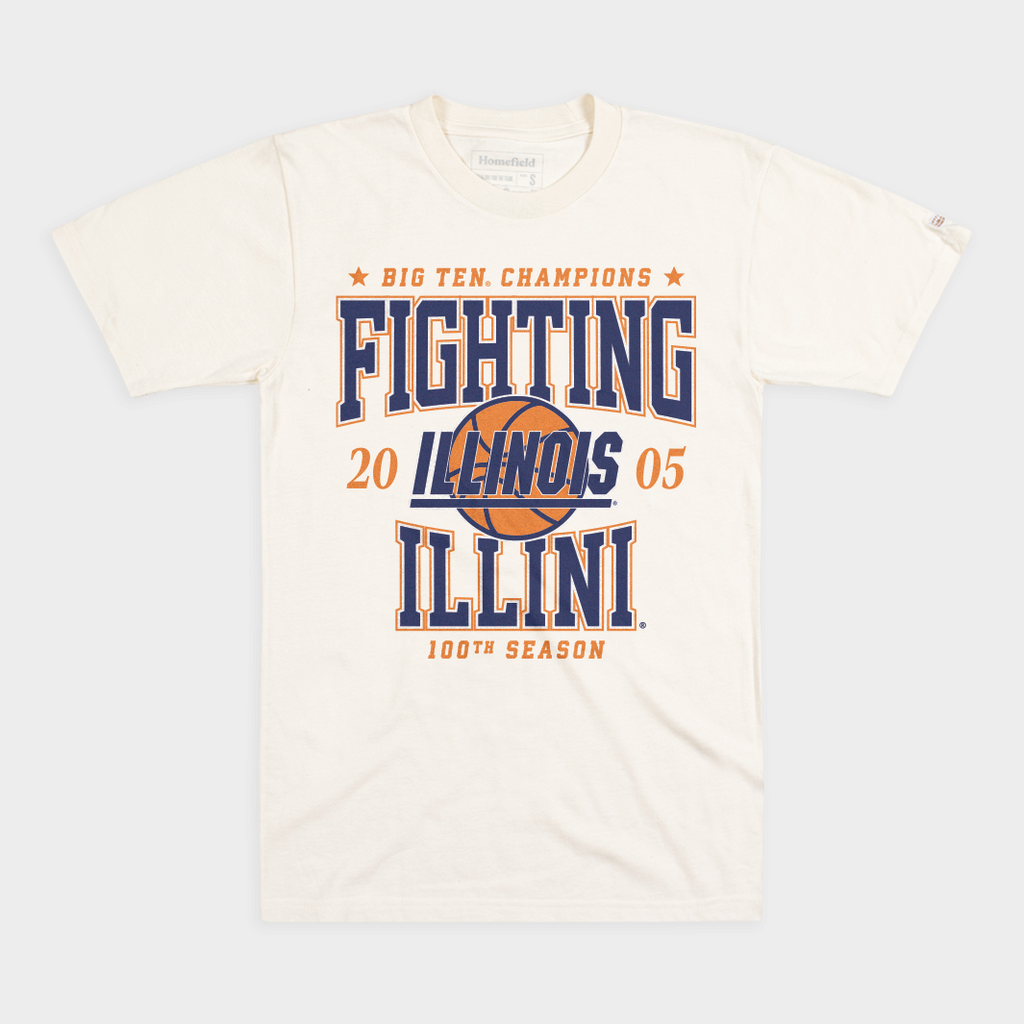 Illinois Men's Basketball 2005 Big Ten Champs Tee Style001 Hoodie, Sweatshirt | CoreVibeTees.com