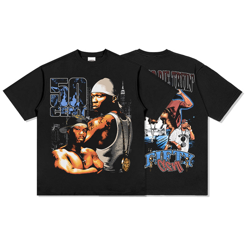 Get Rich Or Die Tryin By 50cent Tee Hoodie, Sweatshirt | CoreVibeTees.com (Image 2)