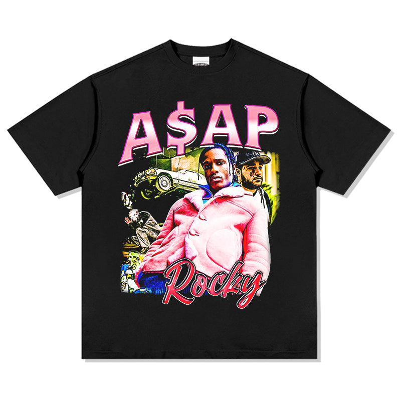 Asap Rocky Tee Style004 Hoodie, Sweatshirt | CoreVibeTees.com (Image 1)