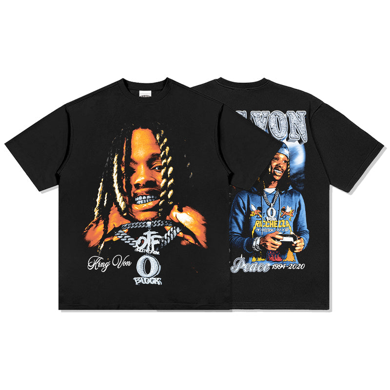 Rest In Peace By king Von TEE Hoodie, Sweatshirt | CoreVibeTees.com (Image 2)