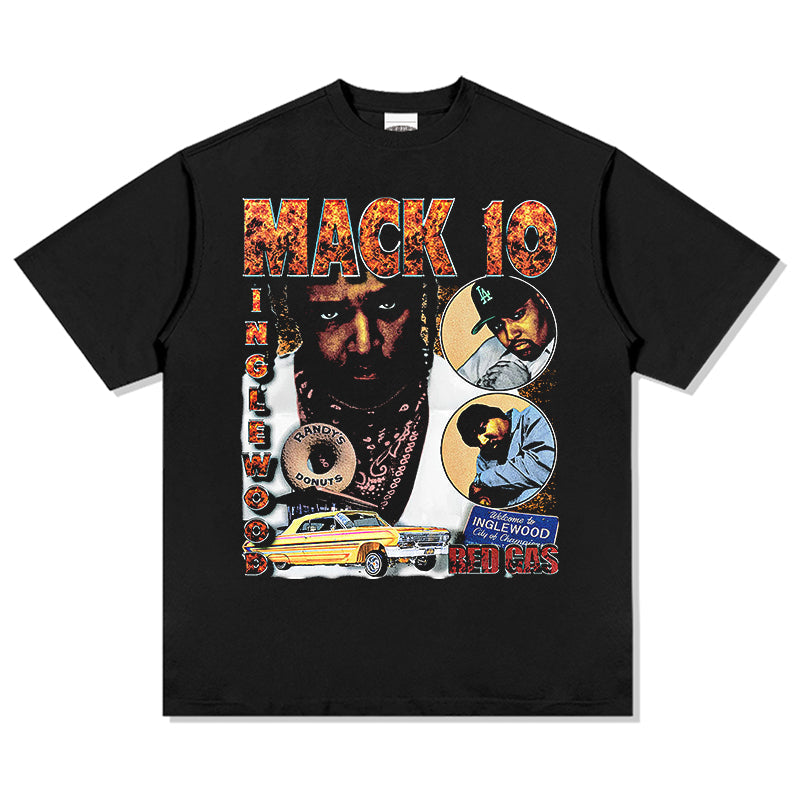 Red Gas By Mack 10 Tee Hoodie, Sweatshirt | CoreVibeTees.com (Image 1)