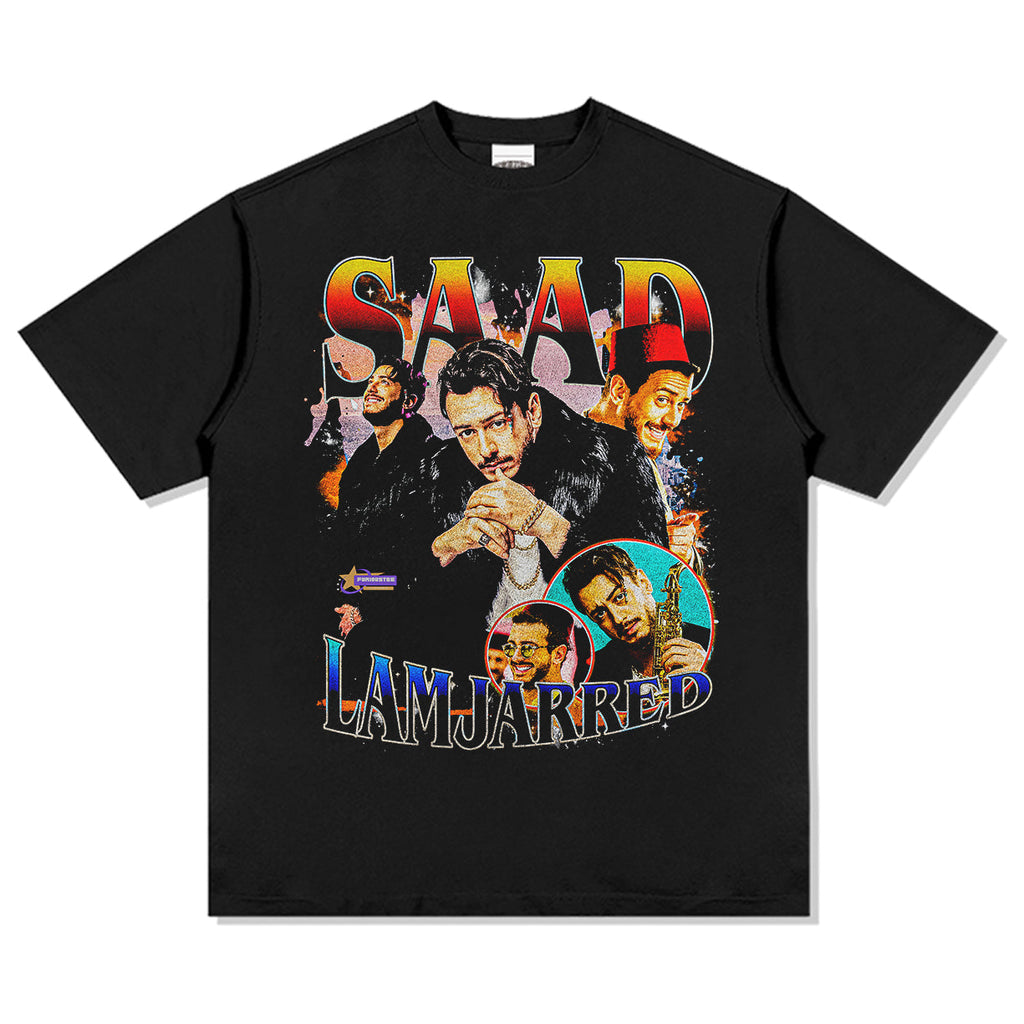 Saad Lamjarred Tee Hoodie, Sweatshirt | CoreVibeTees.com (Image 1)