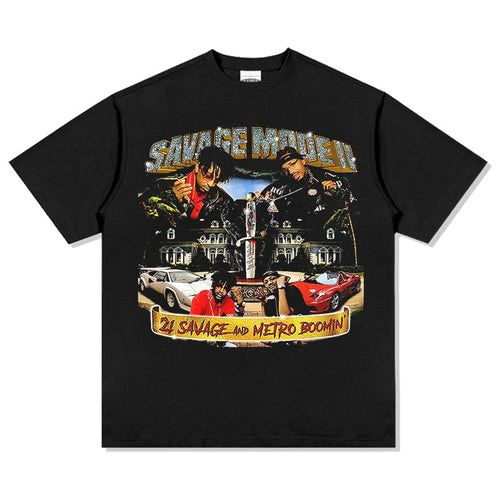 21 Savage x Metro Boomin Tee Hoodie, Sweatshirt | CoreVibeTees.com (Image 1)