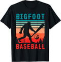 Bigfoot Baseball Shirt Funny Baseball Shirts Baseball Hoodie, Sweatshirt | CoreVibeTees.com