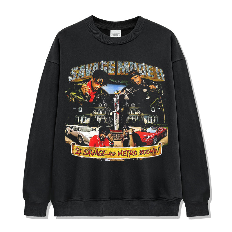 21 Savage x Metro Boomin Sweatshirt T-Shirts, Hoodie | CoreVibeTees.com (Image 1)