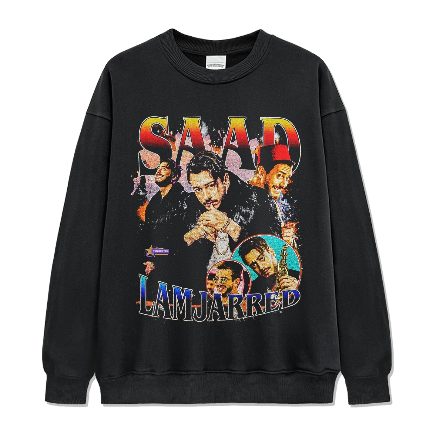 Saad Lamjarred Sweatshirt T-Shirts, Hoodie | CoreVibeTees.com (Image 1)