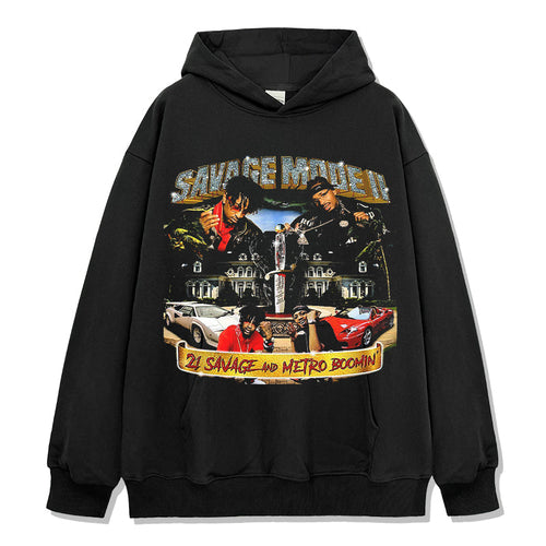 21 Savage x Metro Boomin Hoodie T-Shirts, Sweatshirt | CoreVibeTees.com (Image 1)