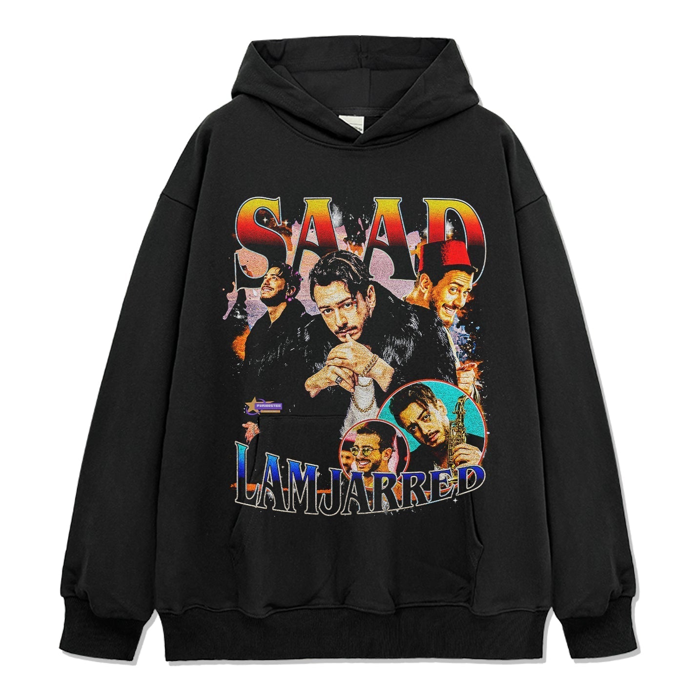 Saad Lamjarred Hoodie T-Shirts, Sweatshirt | CoreVibeTees.com (Image 1)