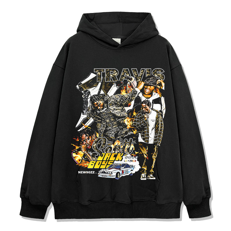 Travis Scott Hoodie Style017 T-Shirts, Sweatshirt | CoreVibeTees.com (Image 1)