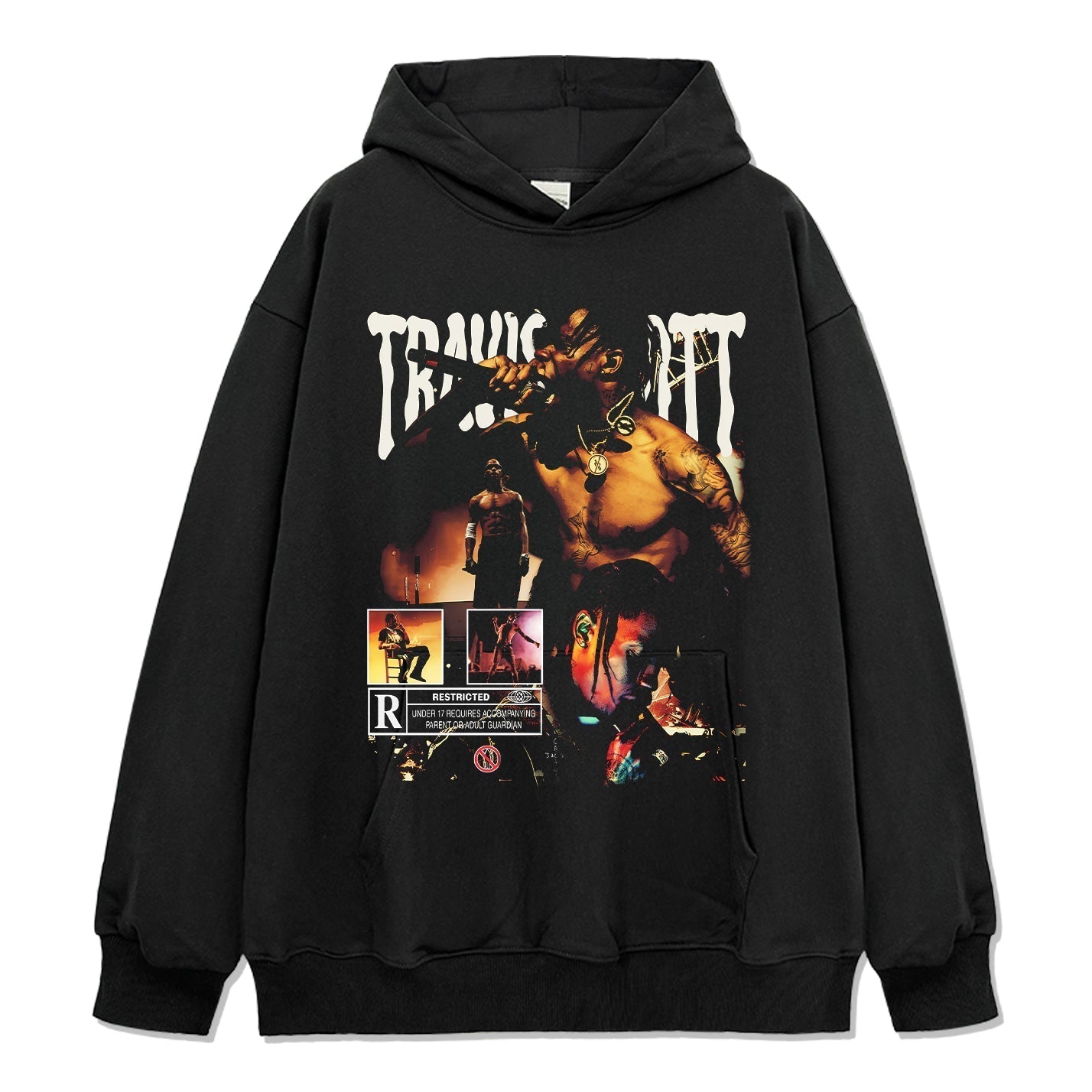 Resticted By Travis Hoodie T-Shirts, Sweatshirt | CoreVibeTees.com (Image 1)